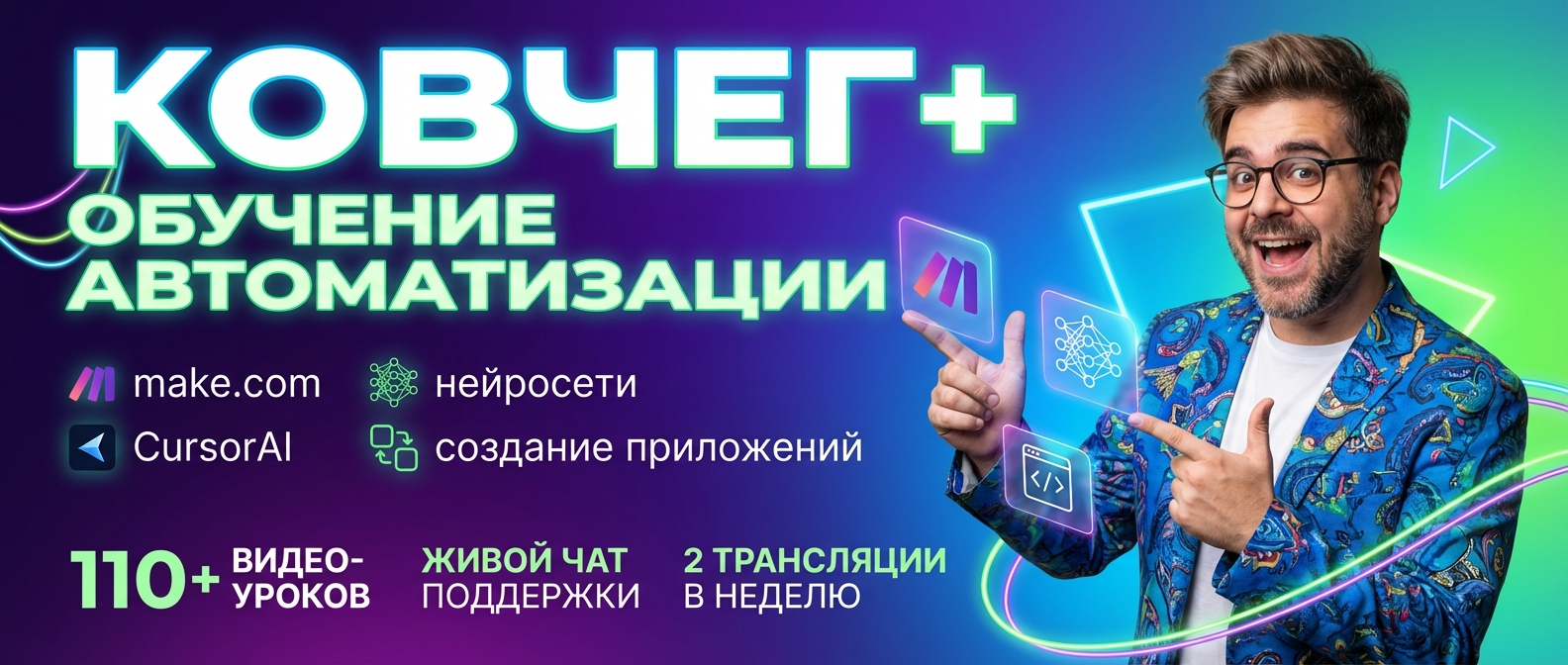 Обучение по Автоматизации и Make.com